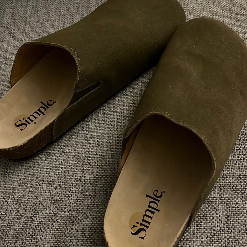 Simple C2 Clog Slide suede unisex
